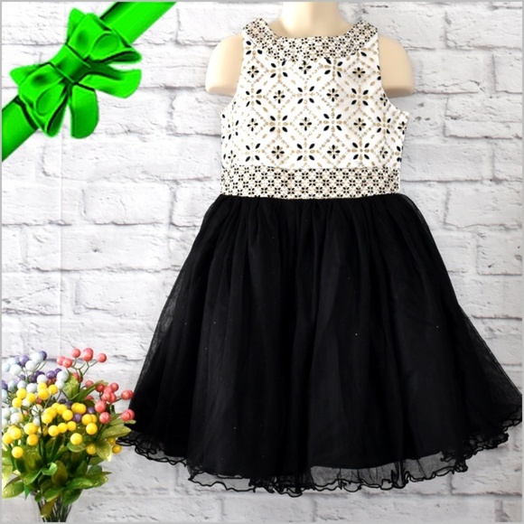 ❣️LAST ONE❣️ Ebony Tulle Glitter Dress #5fo77k5b2a - Picture 5 of 7